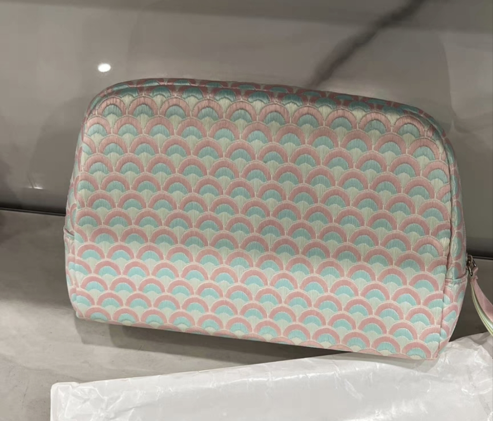 Bvlgari Pink pastel rainbow Makeup Bag