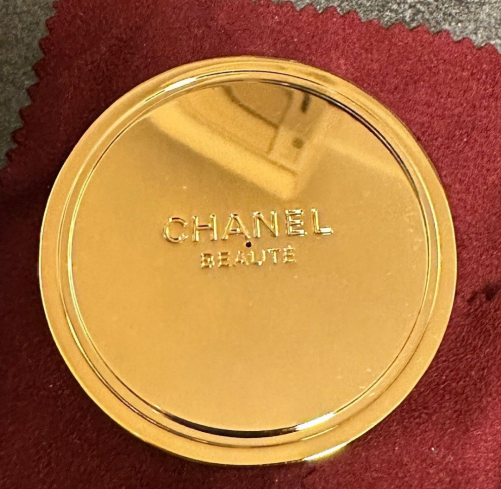 Chanel perfume bottle metal candle stand holder