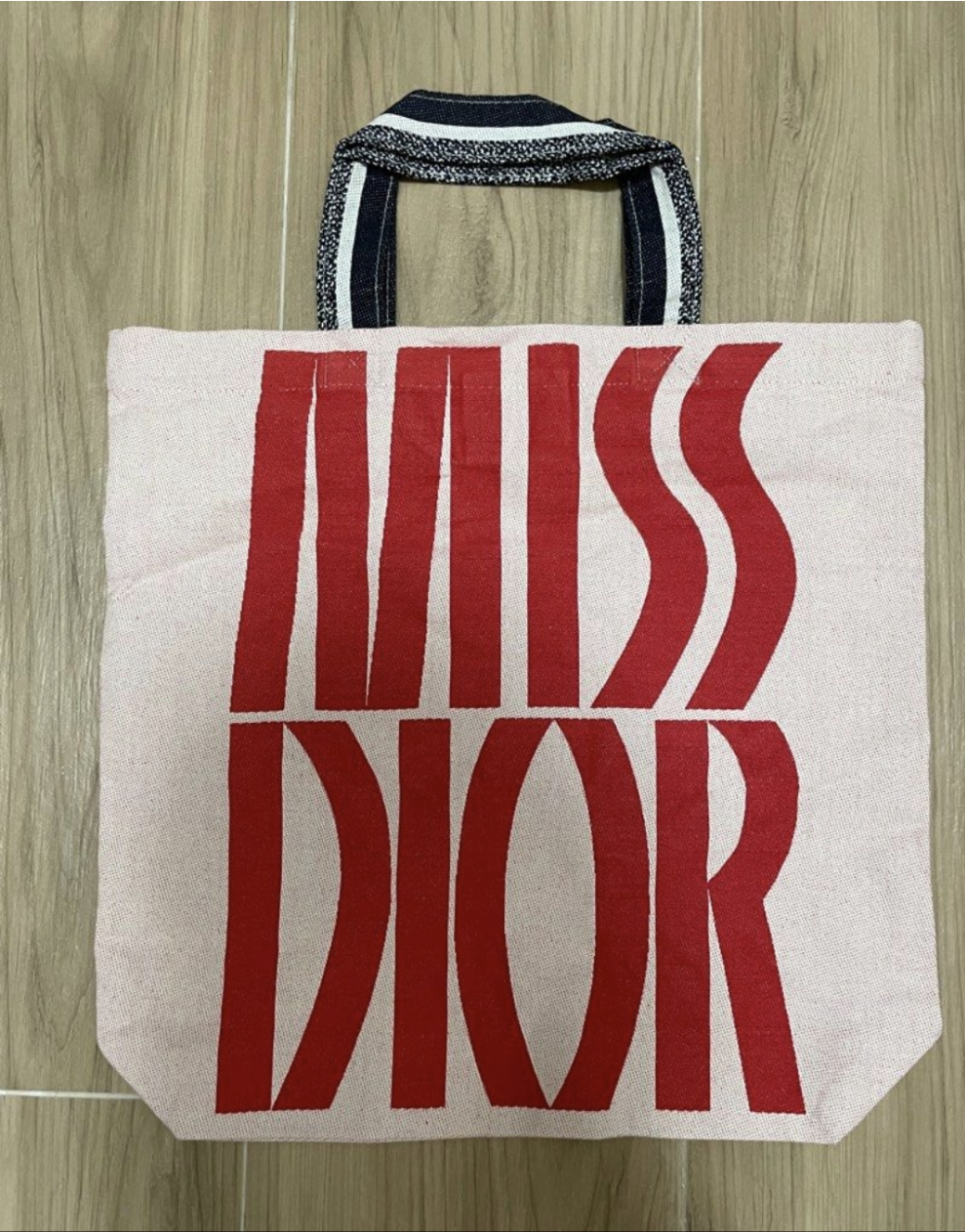 Miss Dior Pink tote bag