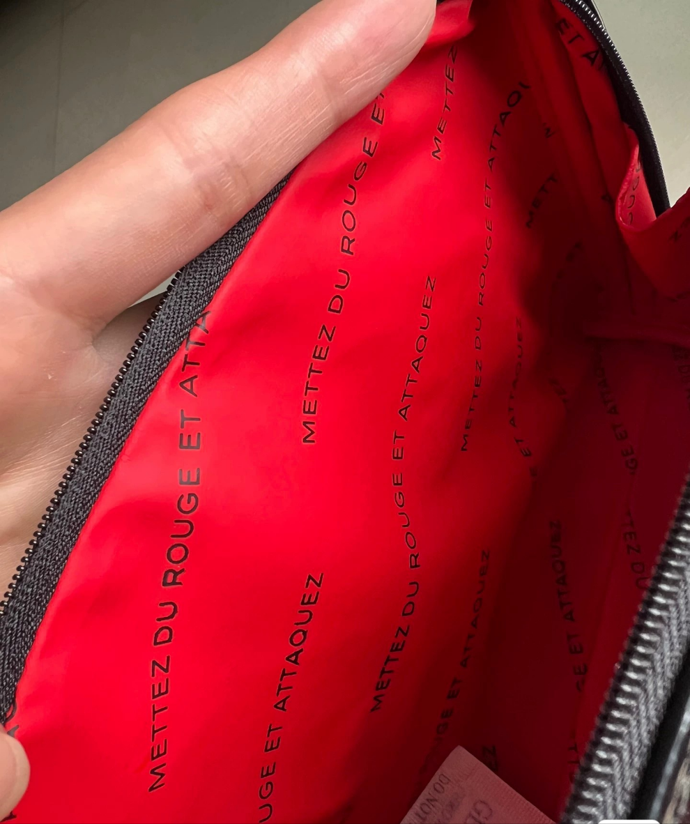 Chanel beauty Patent Makeup Pouch Bag