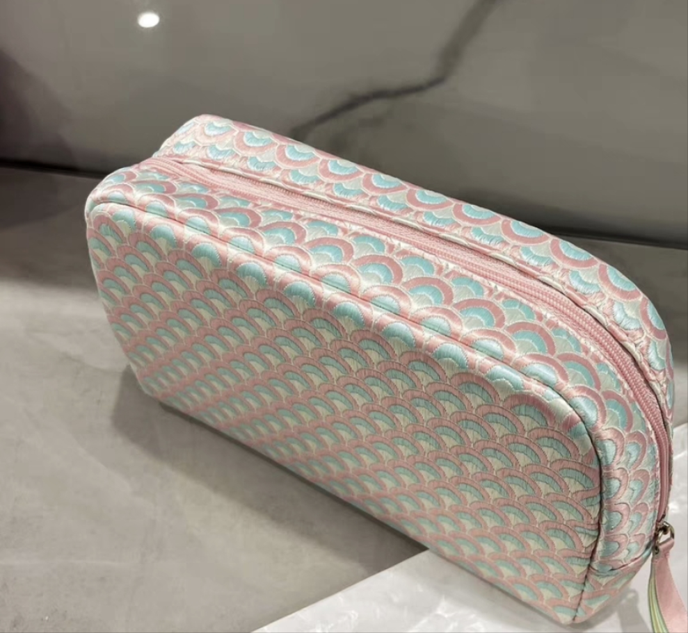 Bvlgari Pink pastel rainbow Makeup Bag