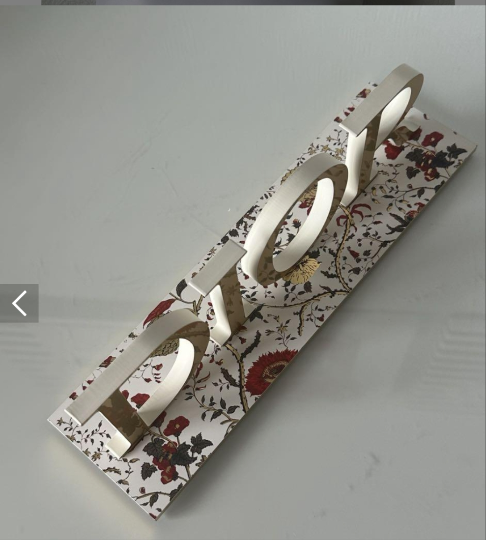 Dior  plastic Logo Shop Display Decor Stand rare