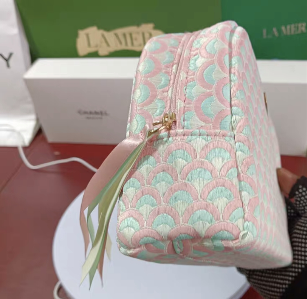 Bvlgari Pink pastel rainbow Makeup Bag