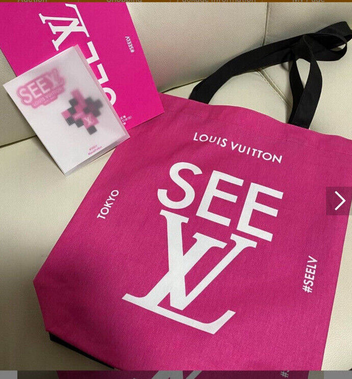 LOUIS VUITTON SEELV Tokyo STICKER Novelty Japan New