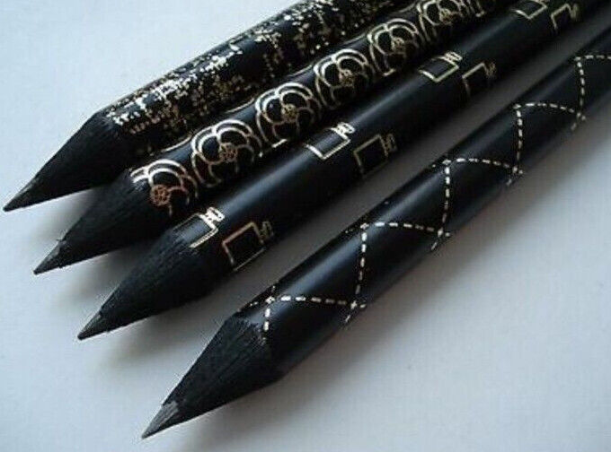 Chanel Pencils Set of 4pcs with pencil case VIP Gift