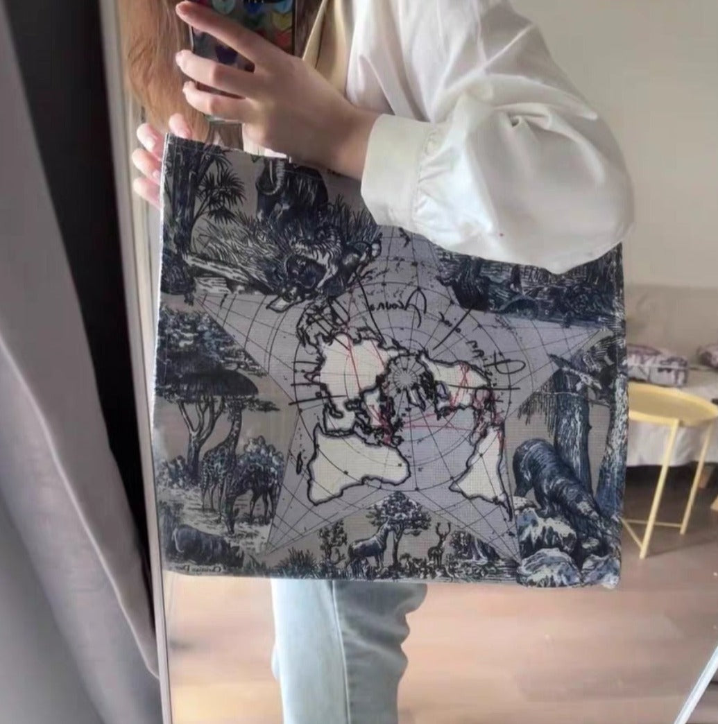 Dior Beauty Around the World tote bag