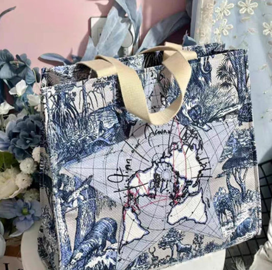 Dior Beauty Around the World tote bag