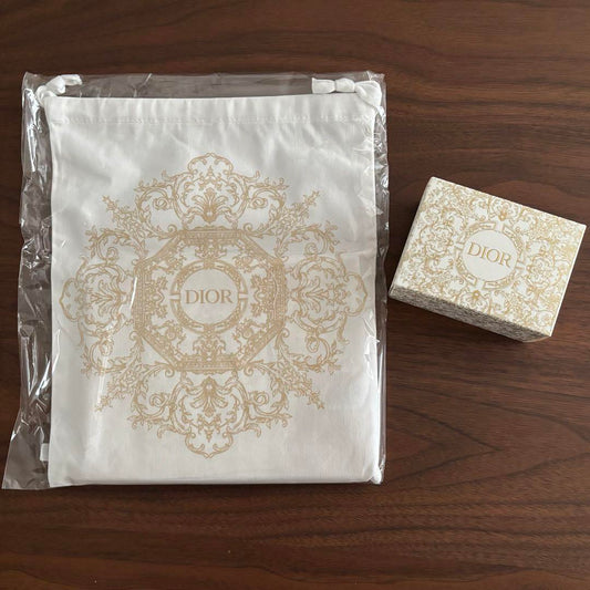 Dior Holidays 2023 Small Jewlery storage box with Pouch bag