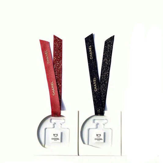 Chanel Acrylic Bottle clear Plastic Charm NO 5 x 2 pcs
