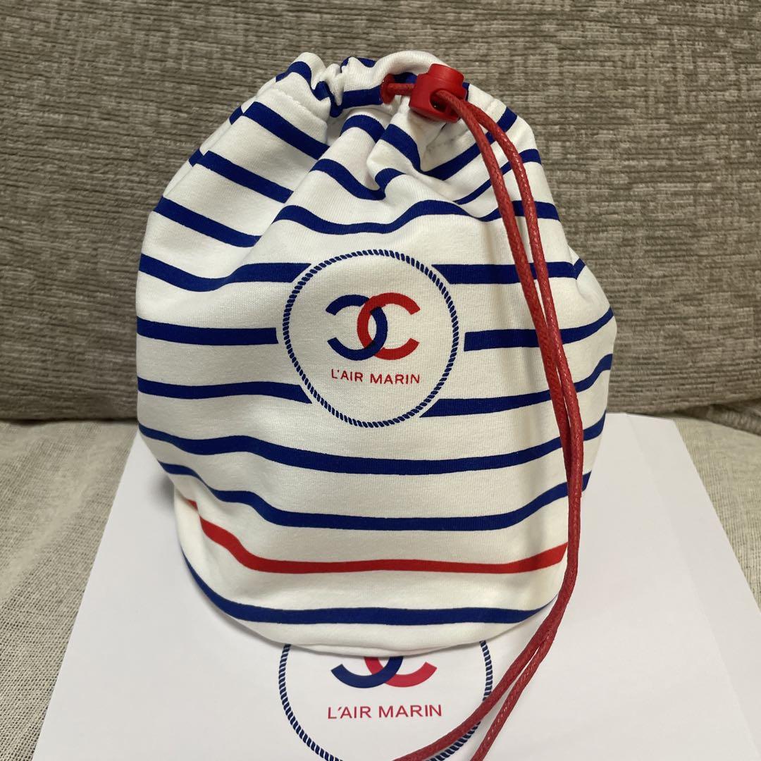 Chanel L'Air Marin Small Makeup Drawstring bag