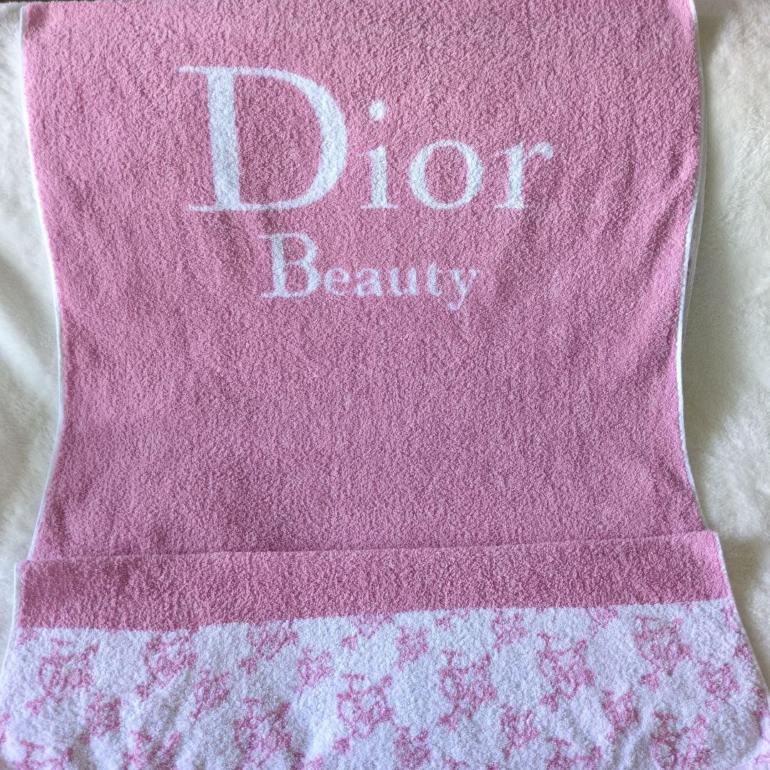 Dior pink Large Beauty Beach Towel in Pouch Bag 150 x70cm