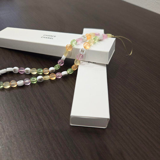 Brand New Chanel Chance Bead Phone bag Chain charm 2024