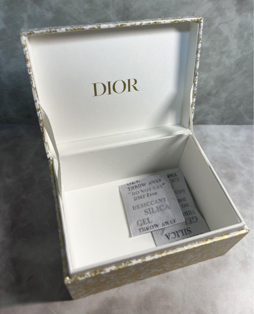 Dior Holidays 2023 Small Jewlery storage box with Pouch bag