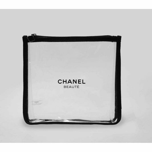Chanel Clear Pouch Makeup wash Bag
