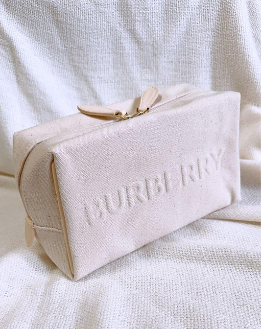 Burberry Canvas Makeup Bag
