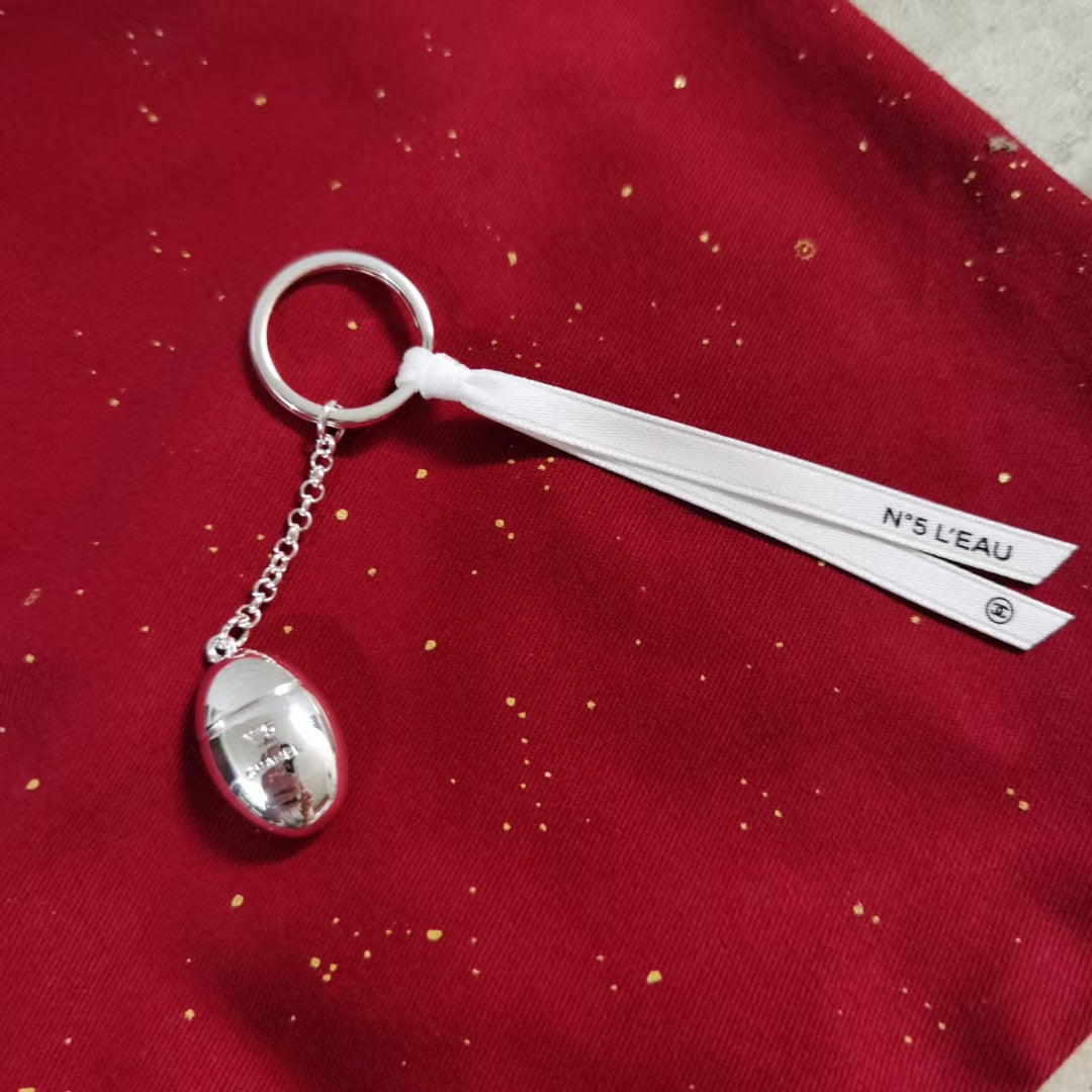 New Chanel L' Eau drop Key Chain charm