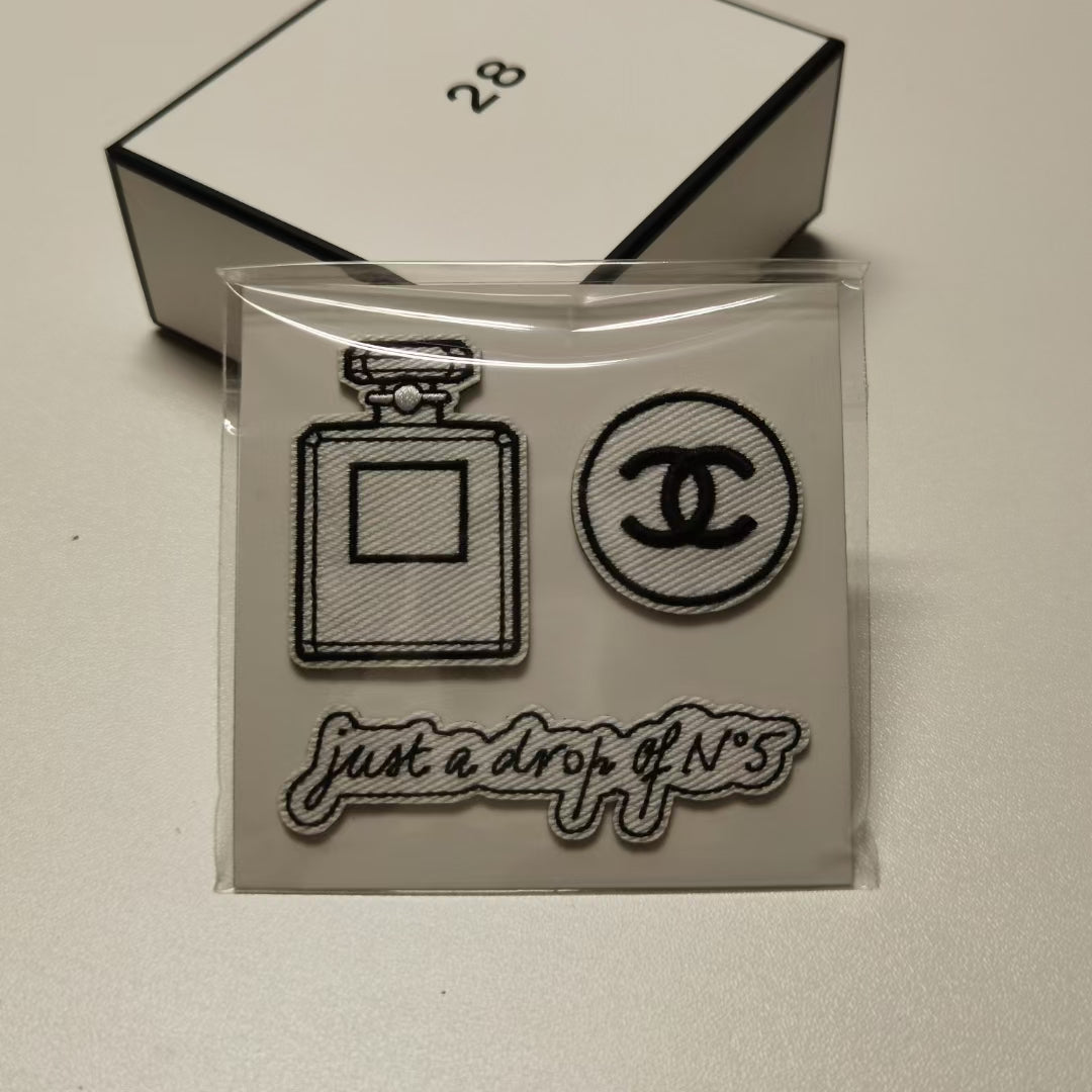 Chanel calendar day gift woven stickers