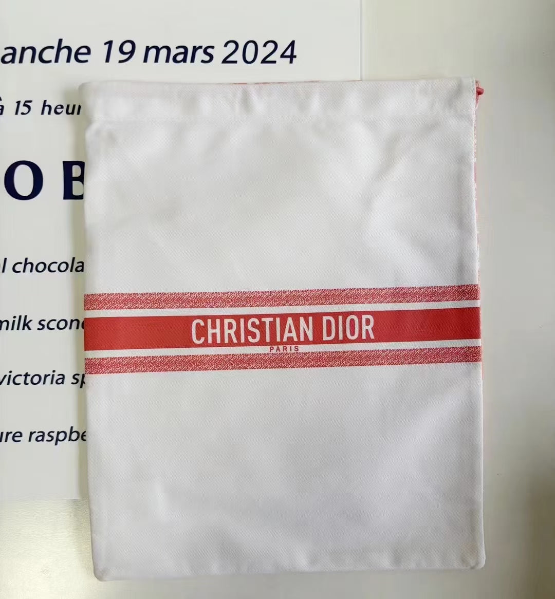 Dior Beauty Summer Collection 2024 Drawstring pouch set of 3pcs novelty