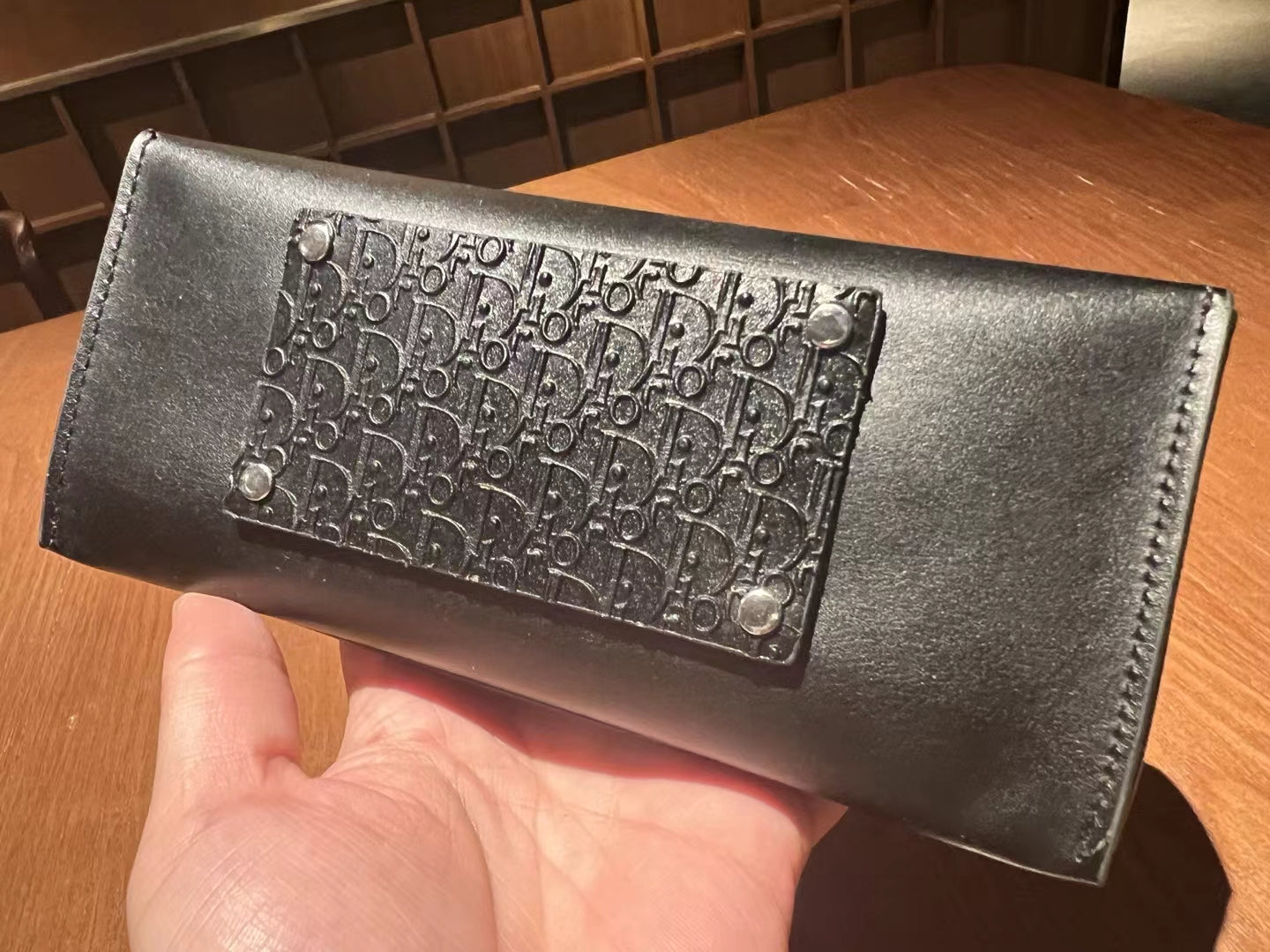 Dior Sunglasses Case Holder with cloth