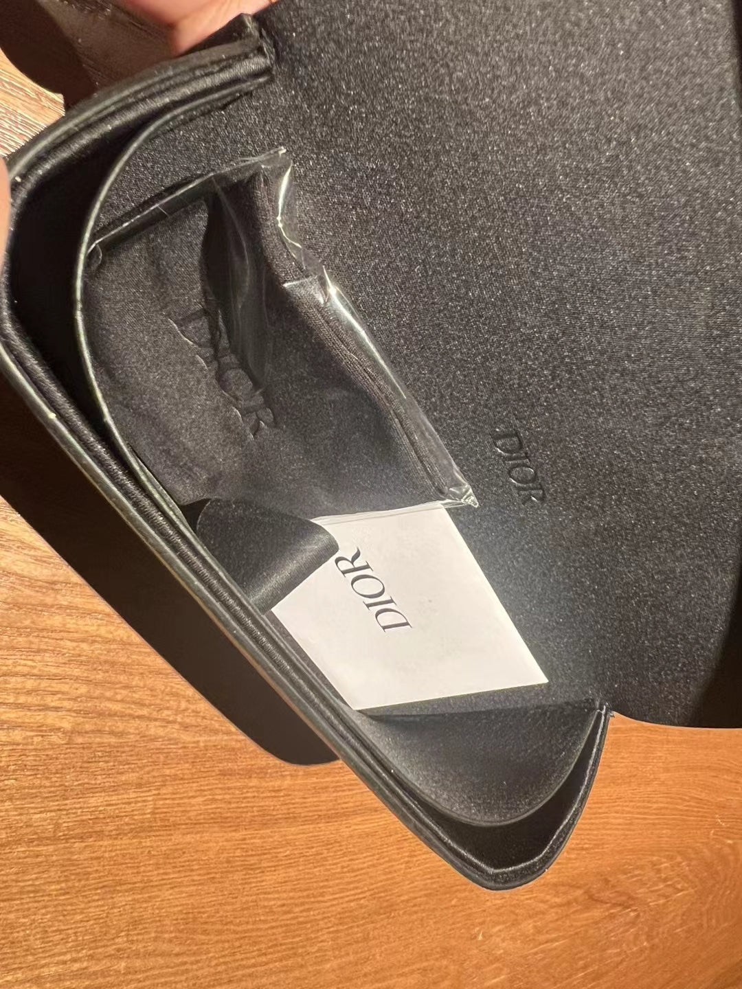 Dior Sunglasses Case Holder with cloth