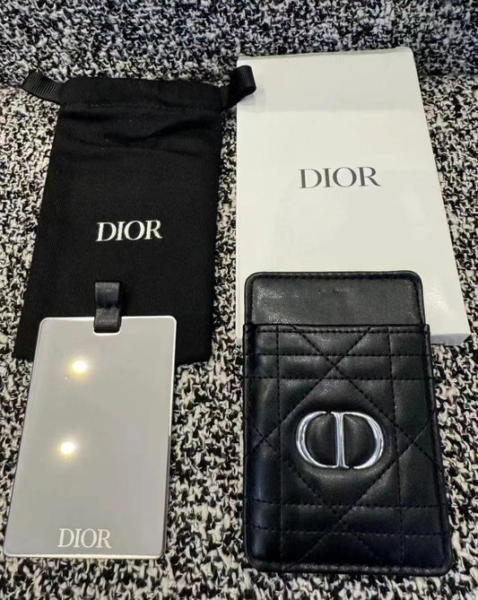 Dior 2024 card holder with morror pouch