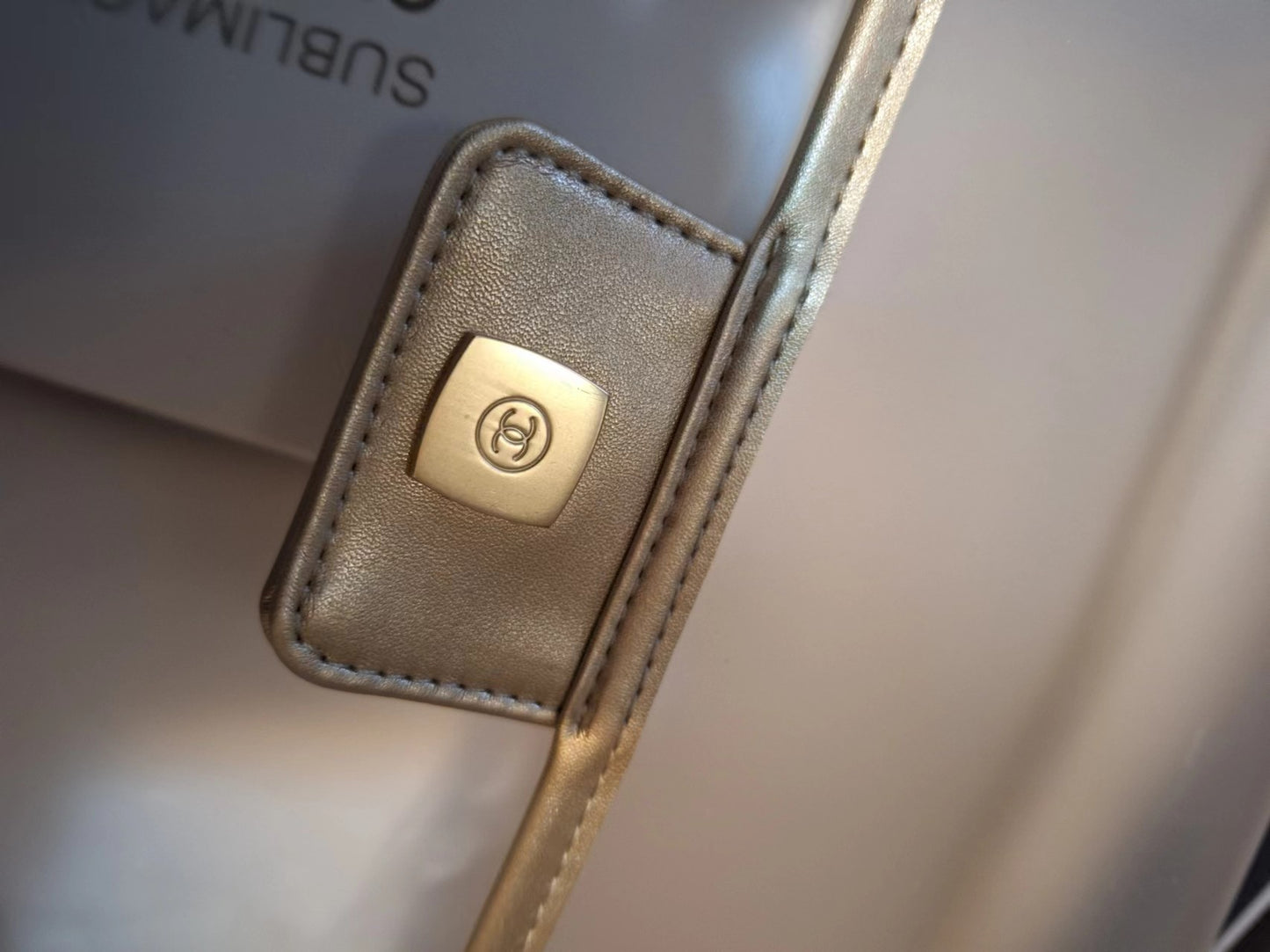 Chanel Sublimage Wash bag with hairband and hand towel