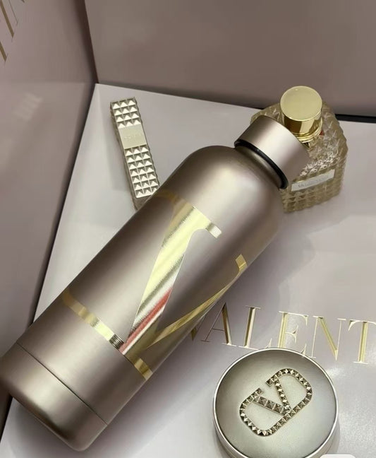 Valentino Golden Water Bottle 500ml