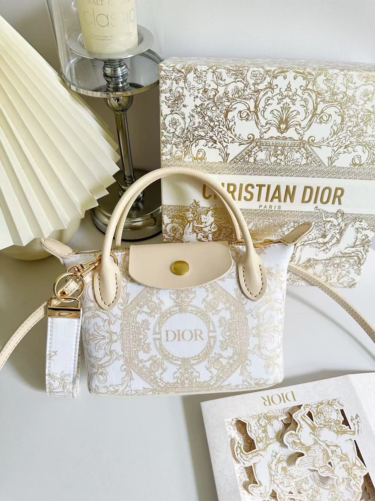 Dior DIY small handbag w/ authentic dust bag
