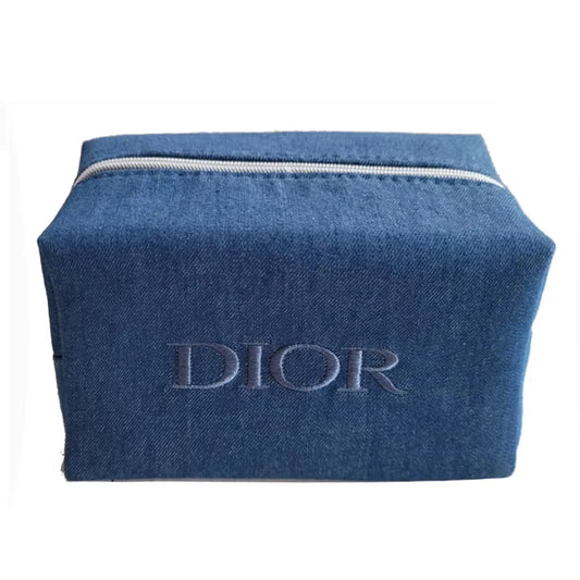 Dior Denim Pouch makeup Bag no box