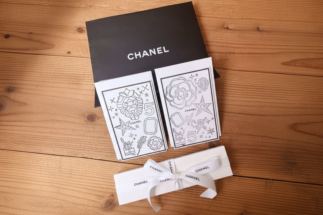 Chanel colour Pencils Set of 3pcs with cards VIP Gift