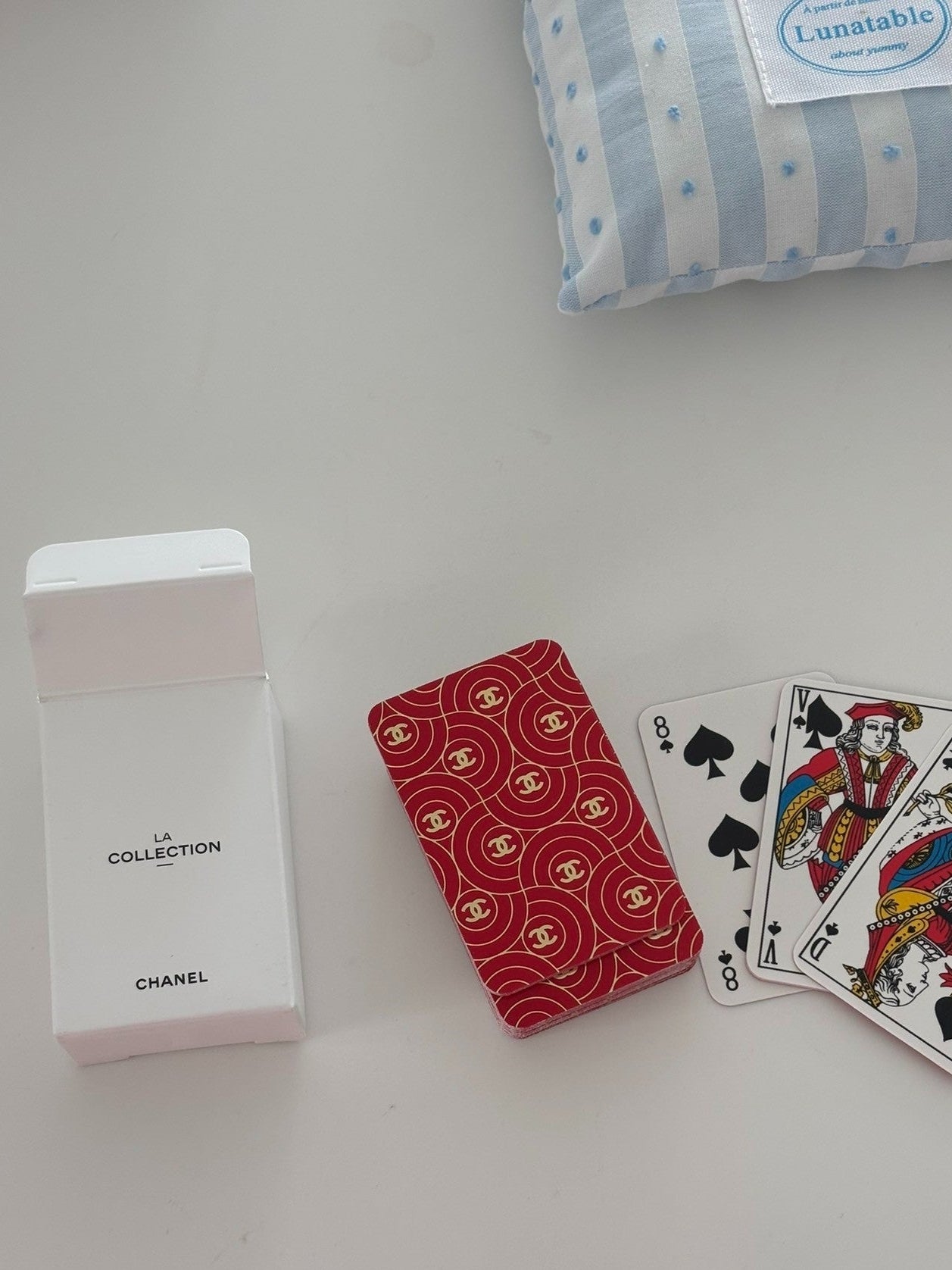 La Collection Mini playing cards VIP gift from beauty counter