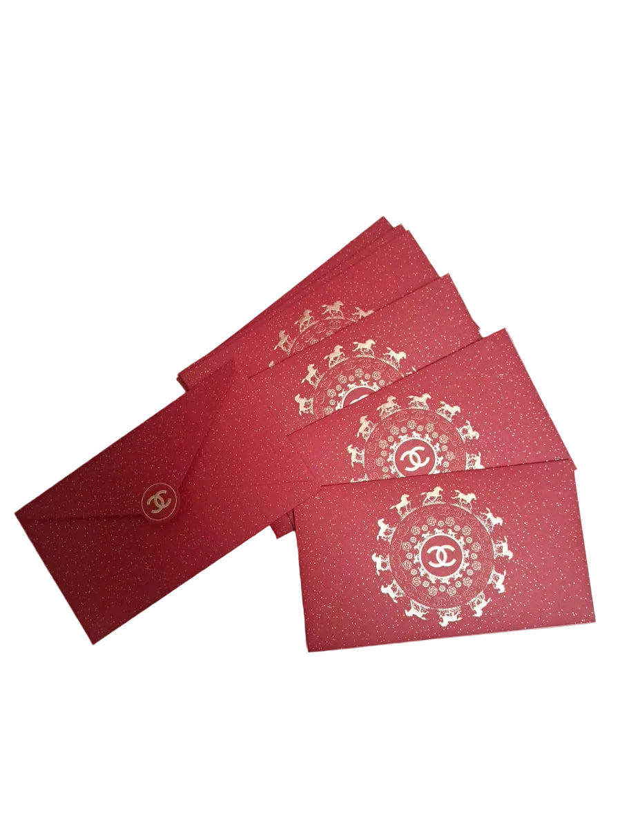 Chanel 2026 cny red packet envelope  x 8pcs