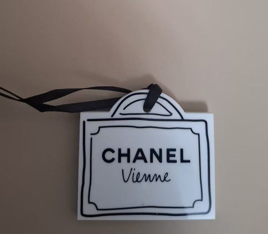 Chanel Handbag " Vienne " Charm plastic