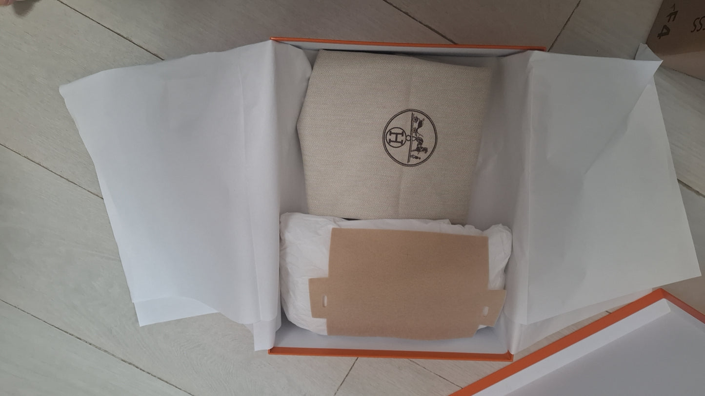Hermes Empty box packaging for K25 with dust bag and felt