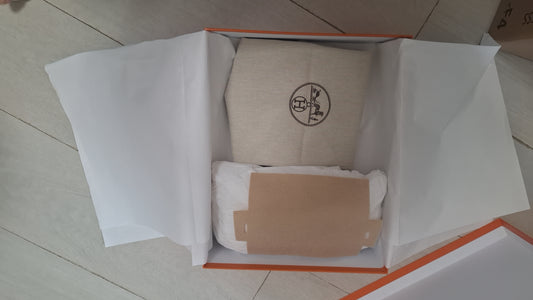 Hermes Empty box packaging for K25 with dust bag and felt