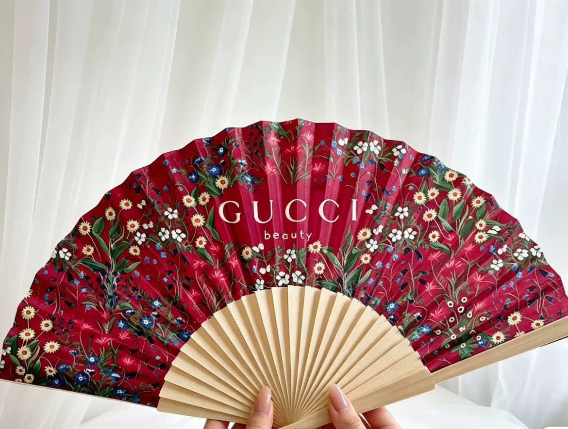 Gucci beauty 2026 Summer Collection hand Fan