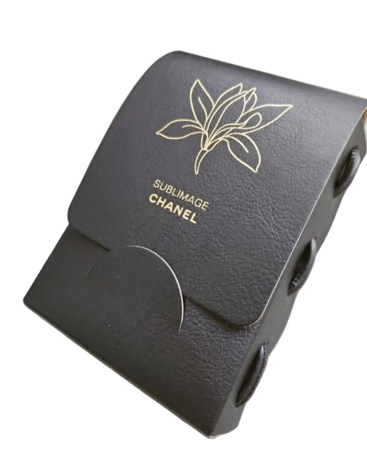Sublimage Chanel  leather Storage Case Holder with strap