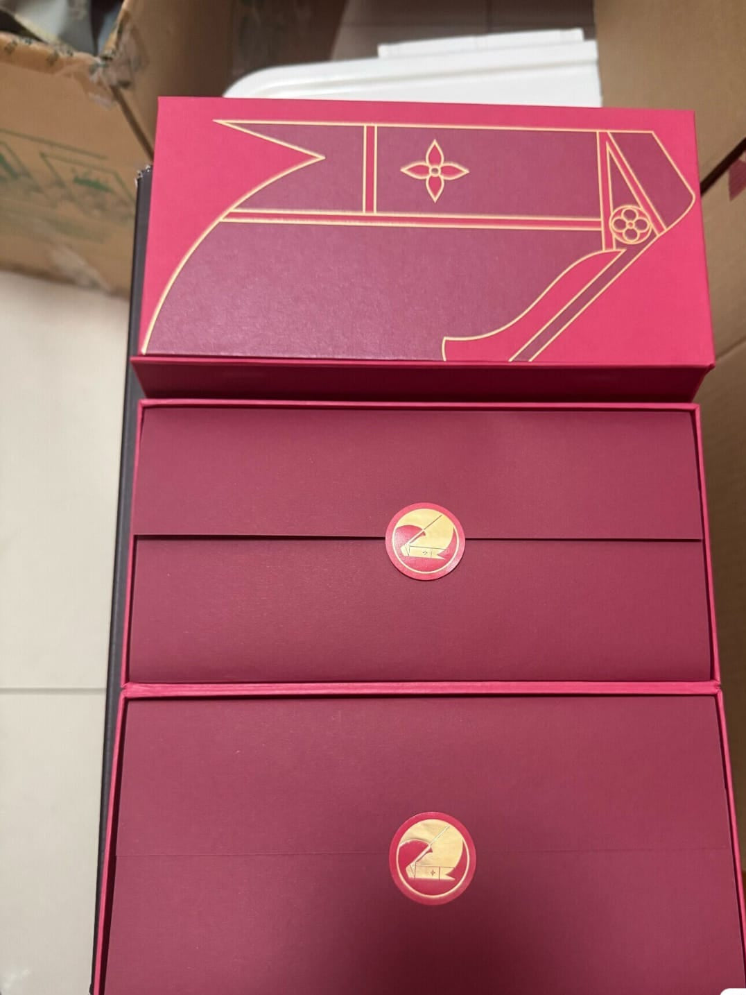 LV 2026 cny red packet envelope  x 8pcs