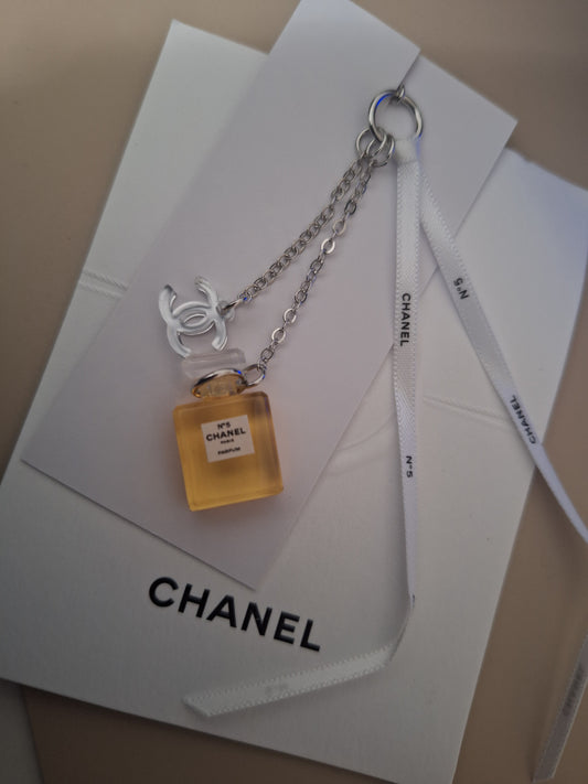 Chanel No.5 Key Chain Charm Miniature from calendar