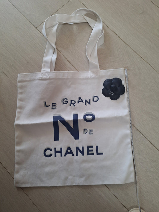 Chanel 2023 Le Grand De Chanel Perfume tote Shopping Canvas Bag VIP gift
