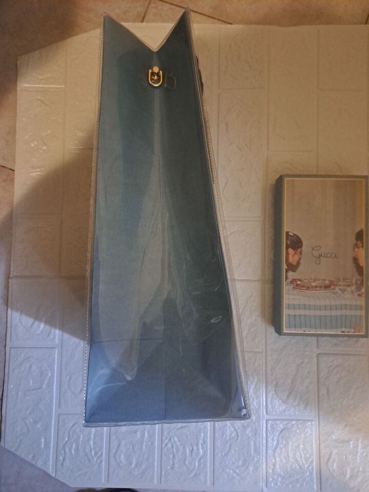 Gucci Limited Edition paper bag with DIY handle and Wallet Box Set