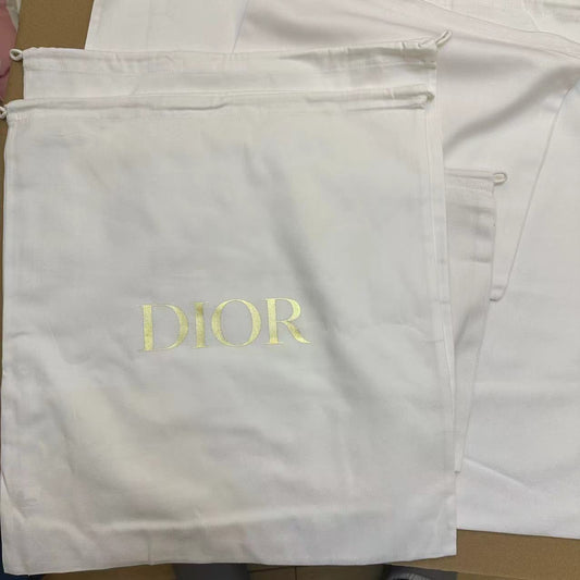 New Dior Gold Letter String Dust Bag for handbags
