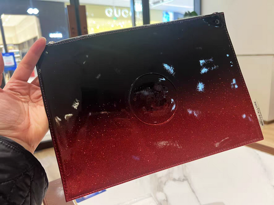 Chanel Large Gradient Red envelope bag