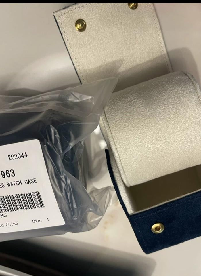 Authentic Louis Vuitton Travel Watch Case Holder
