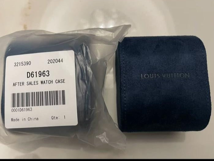 Authentic Louis Vuitton Travel Watch Case Holder