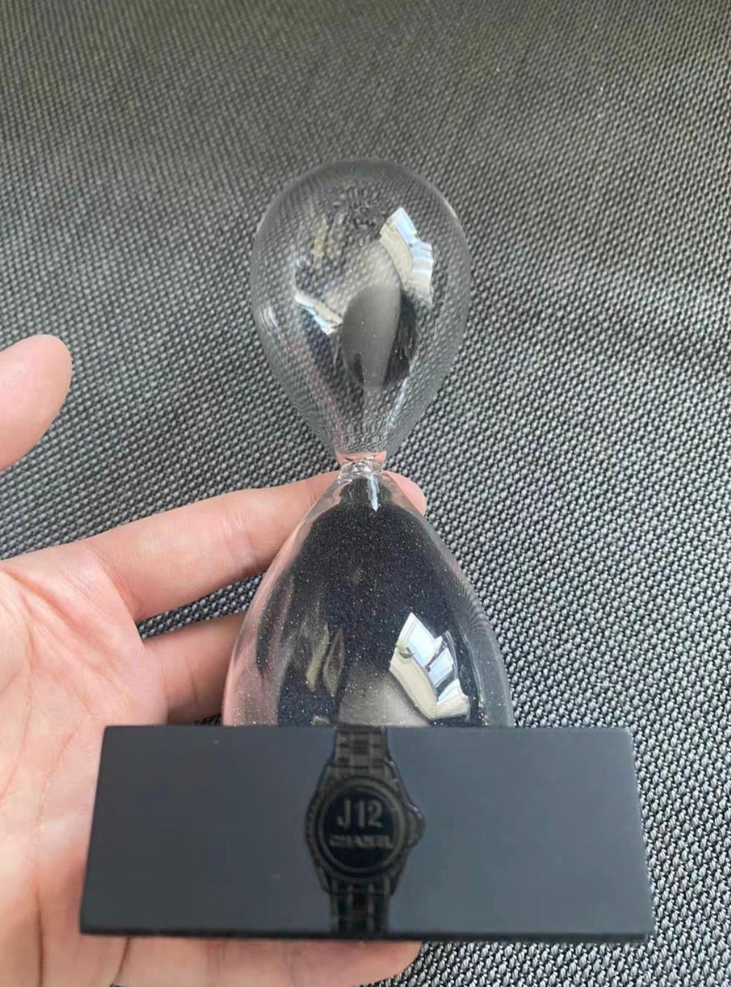 Chanel J12 Hourglass with Stand black