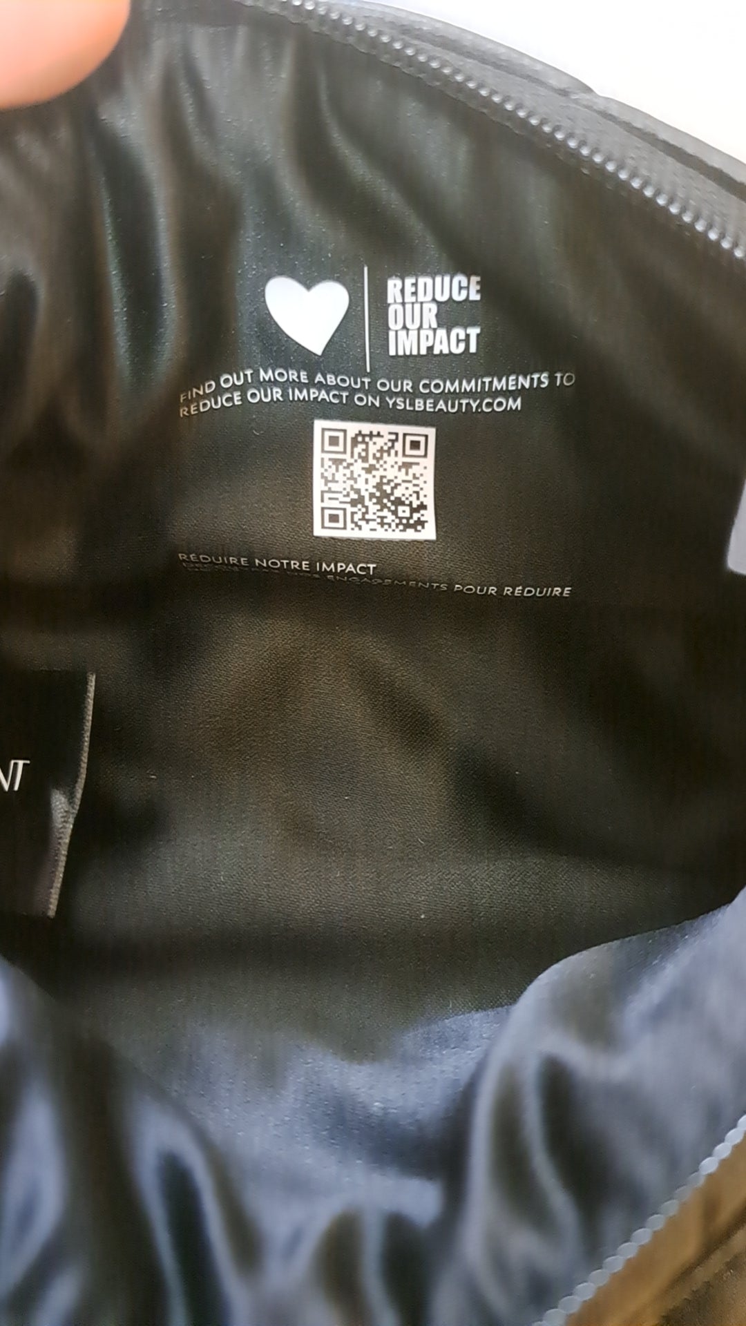 YSL Makeup pouch with Slide mirror RARE