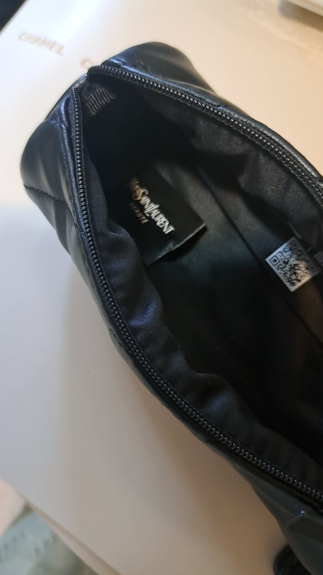 YSL Makeup pouch with Slide mirror RARE