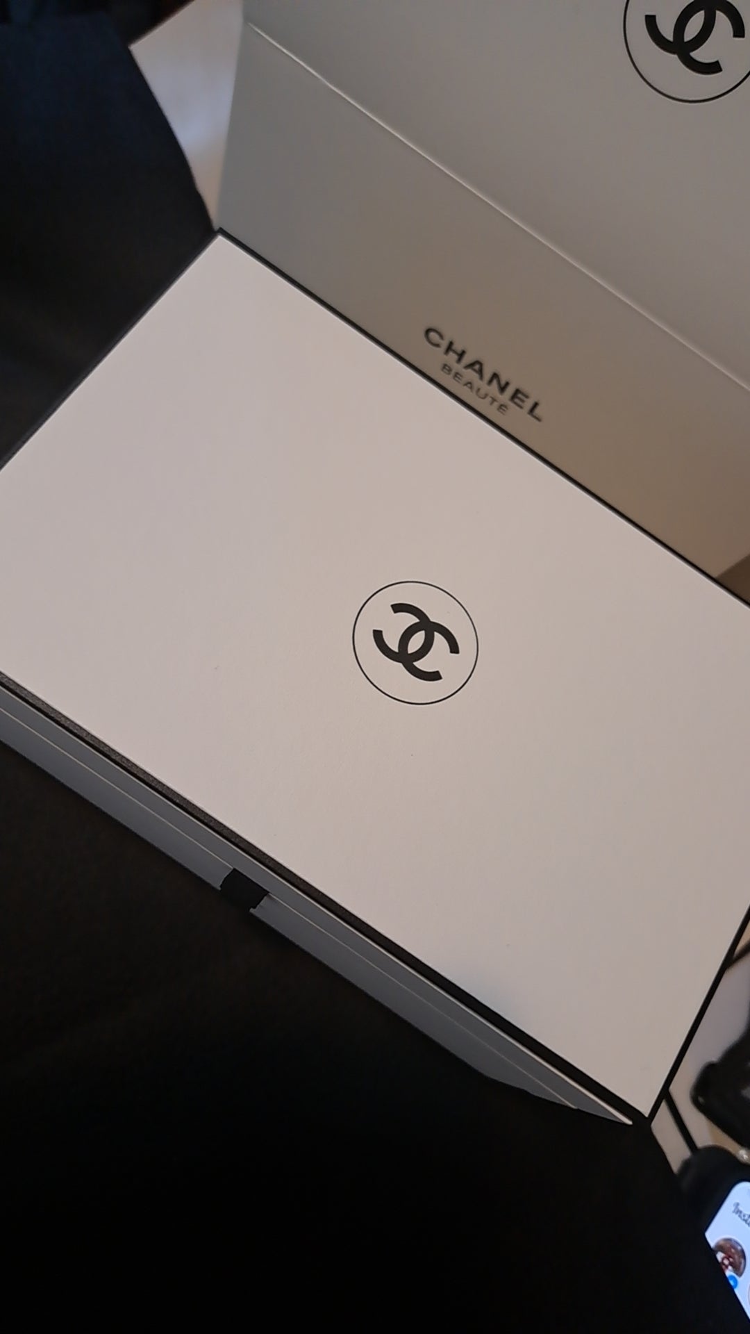 Chanel Makeup Mirror Storage case box VIP gift