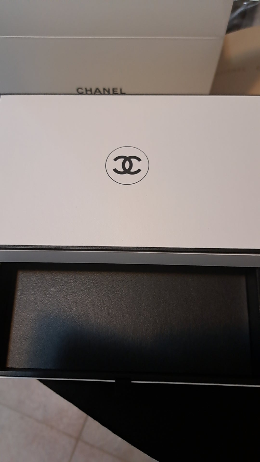 Chanel Makeup Mirror Storage case box VIP gift